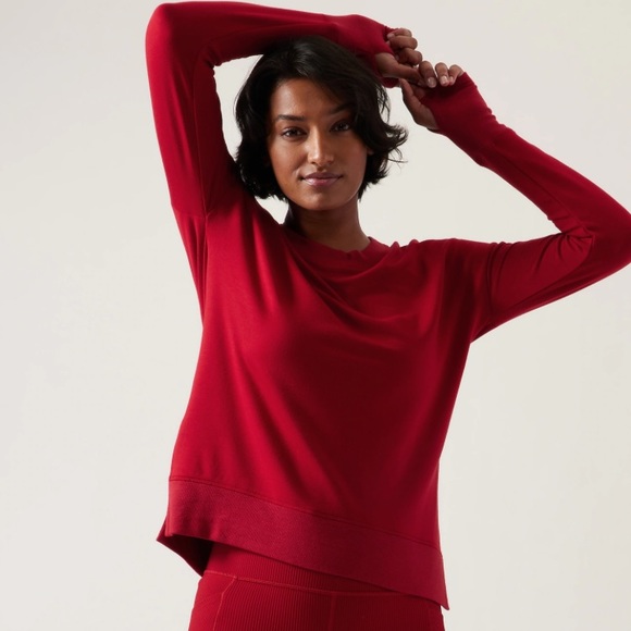 Athleta Tops - Athleta Coaster Luxe Sweatshirt XS